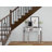 100cm Glass Top Console Table