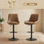 Upholstered Adjustable Height Counter Stool-983567170