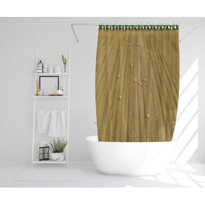 Eljin 13 Piece Polyester Shower Curtain Set
