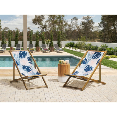 Enni Reclining Folding Deck Chair