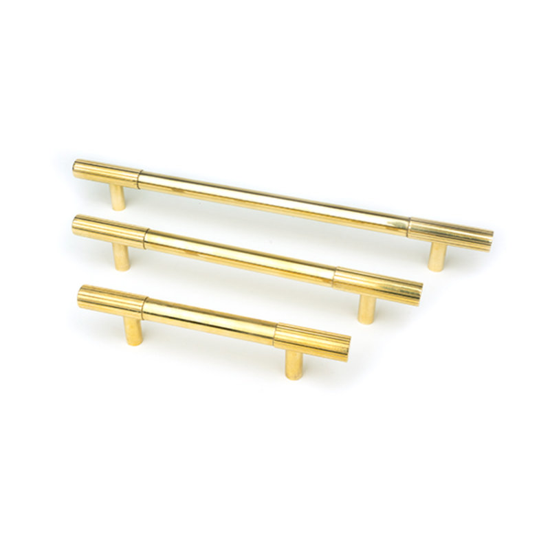 Bar Handle, Polished Brass, 16 cm