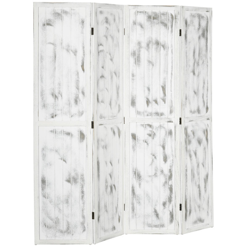Paravent 5,5 "à 4 panneaux diviseurs pliables