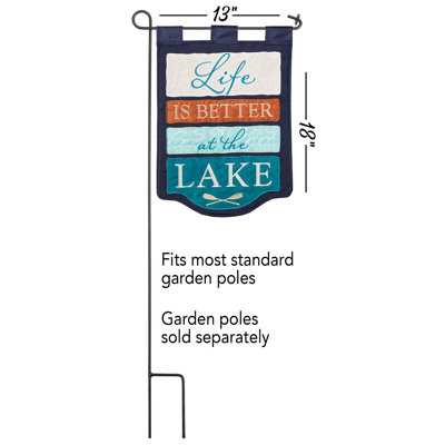 Bevill Double Sided Polyester Garden Flag