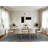 Machine Washable Solid Gray Area Rug-1500310098