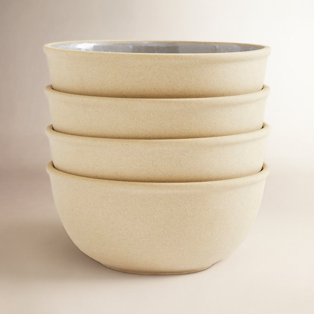 Minerals Stoneware Cereal Bowl, Blue/Brown