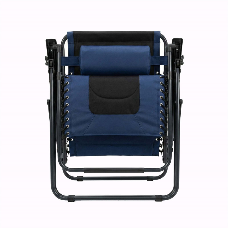 Très grand fauteuil rembourré zéro gravité, Bleu
