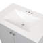 Ensemble de meuble-lavabo sur pied simple 30,5 avec plateau Emlyn-509178452