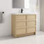 Armoire de salle de bain sur pied 36 po