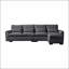 Repose-pieds de canapé modulaire en L 114,5 po-407827115