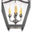 20" Square Terena 4 Light Pendant