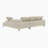  Dann 111.5" Modern & Contemporary Sectional Sofa - Leather Reversible Sectional with Space-Saving Storage, Comfortable Chaise, Includes Pillows, and Flexible Design.-1676679527-1644742034