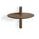Sidekick Circle Solid Wood Floating Shelf