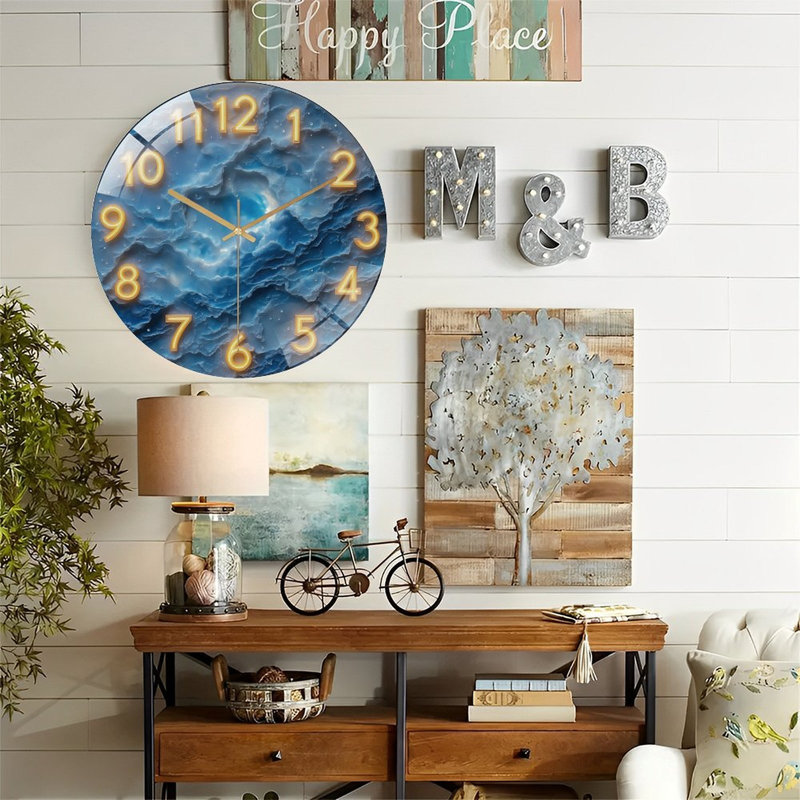 Horloge murale 12 po