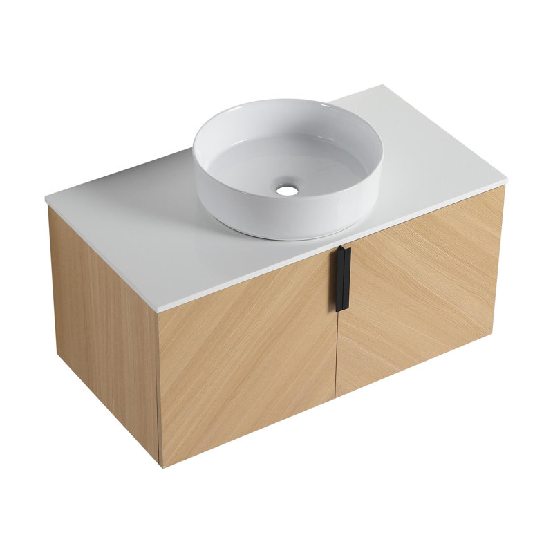 Meuble-lavabo 36 po avec lavabo en céramique
