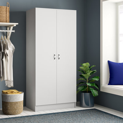 Maybery 2 Door Manufactured Wood Wardrobe