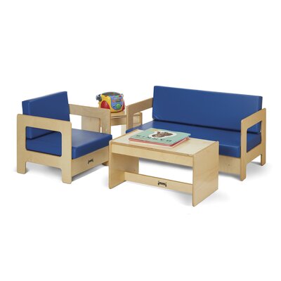 Kids 4 Piece Play Table and Chair Set -  Jonti-Craft, 0381JC