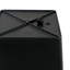 Pot de plante de jardin 6,3 "carré - pots de jardin en plastique avec drainage (paquet de 5)-1991268825