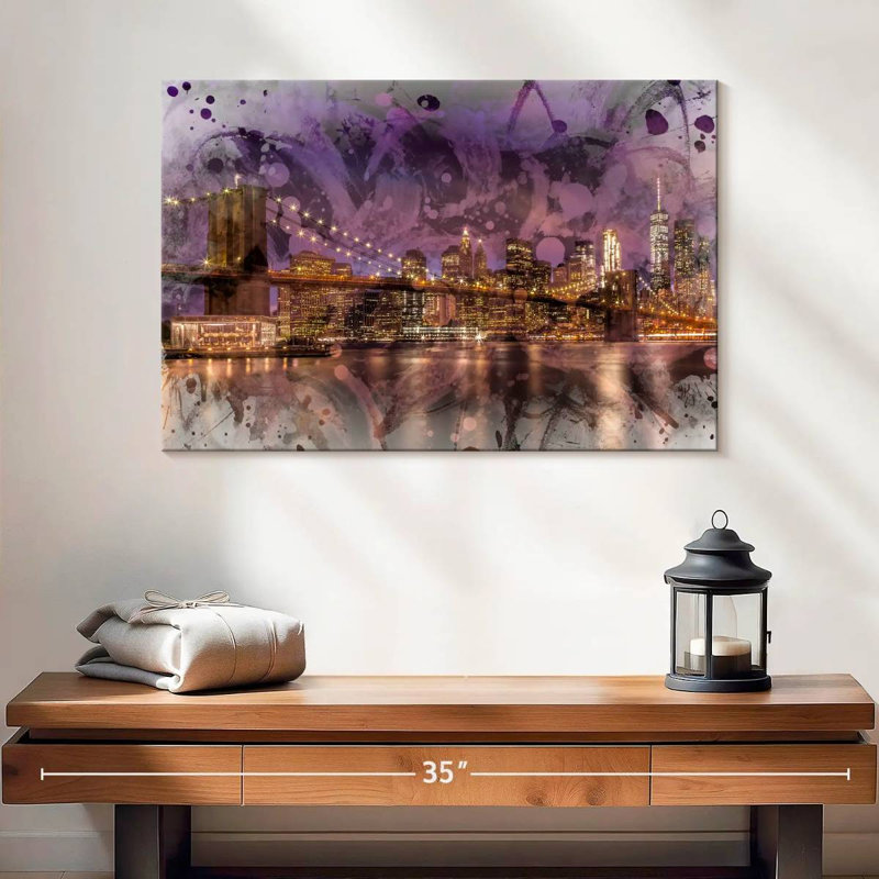 Lilie New York Lights, H 16 po x l 24 po
