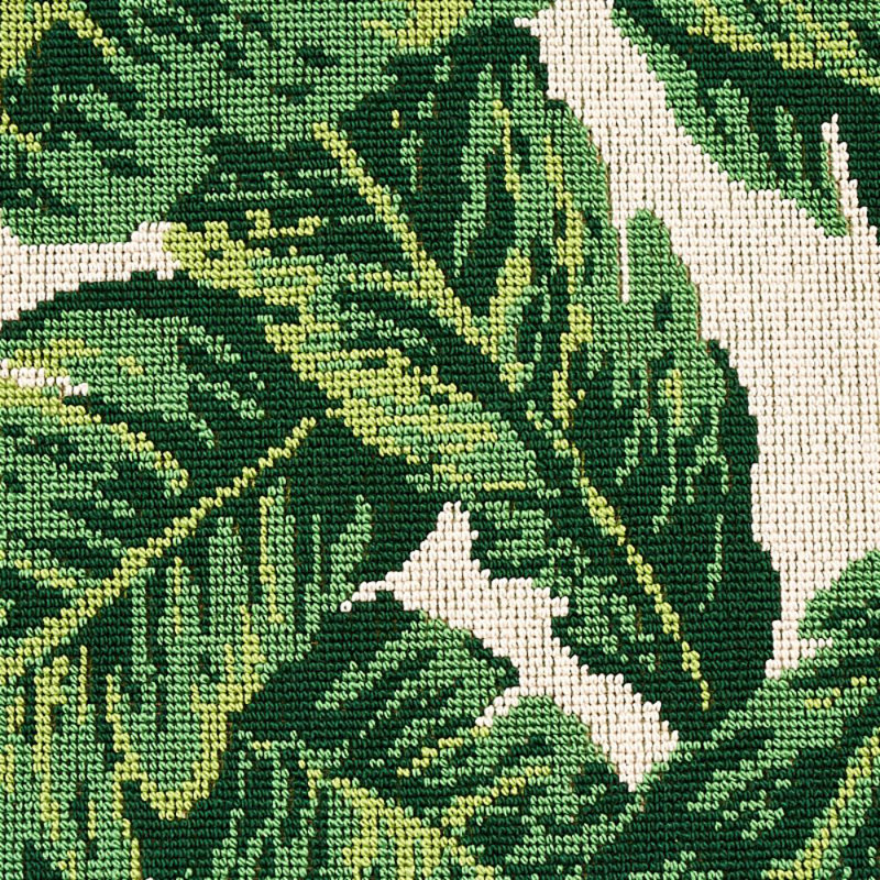 Tropical Leaf Épinglé Fabric