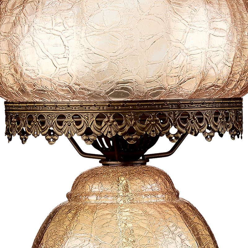 Lampe-tempête de table Rose Court