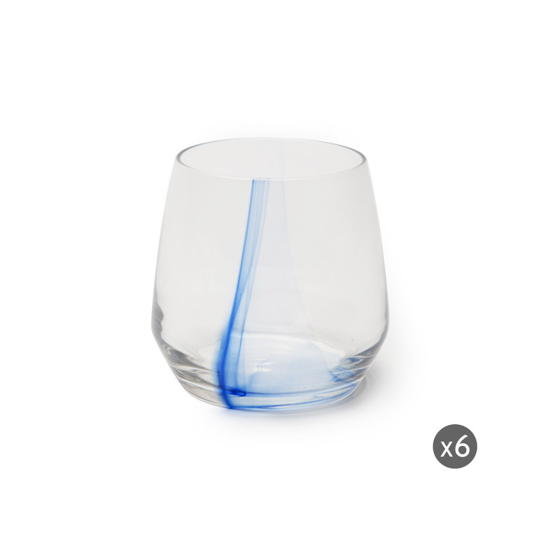 Santorini 370ml Drinking Glass Set