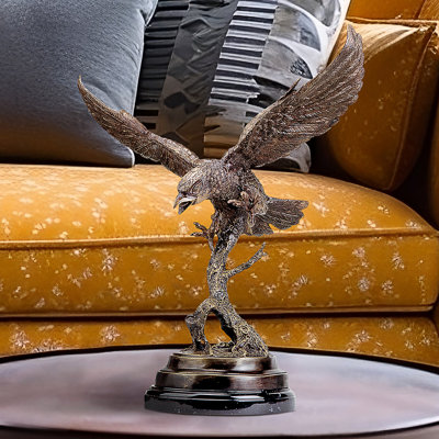 Eagle in Flight Cast Statue -  Design Toscano, SU1244