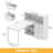Broly 55'' L Shaped Desk With Power Outlets & LED Light-689159165