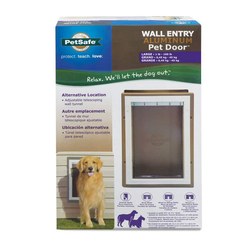 Wall Entry Pet Door, Large