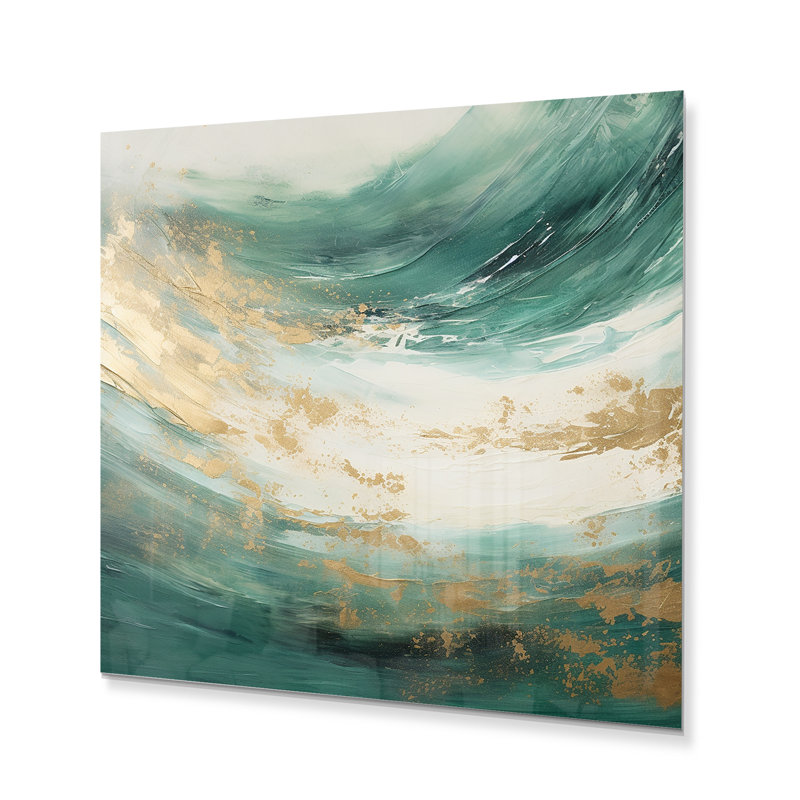 - Décoration murale abstraite en métal, H 16 po x l 16 po x P 1 po