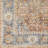 Oriental Machine Made Power Loomed Polyester Area Rug in Red/Blue-1296553585