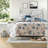 Coastal Bedding Sets, Microfiber Polyester, Reversible Twin Set