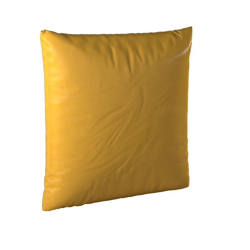 Coussin de sol 27 po , Jaune