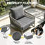 Ensemble de 4 coussins de chaise d'extérieur-131501337