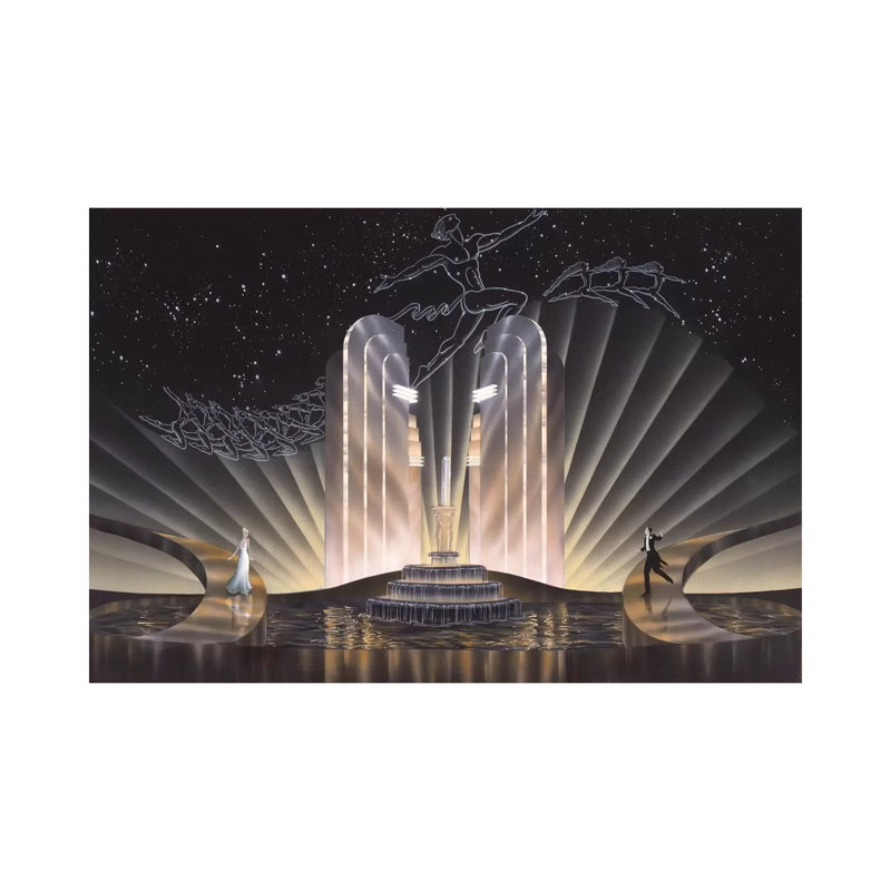 Enchanted Love by Robert Hoppe - Wrapped Canvas Print, 20.32cm H x 30.48cm W x 1.9cm D