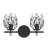 Sandiacre 4-Light Vanity Light in Matte Black-1874524492-1840591451-1840591460