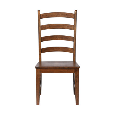 Chaise d'appoint en bois massif Huerfano Valley