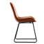 Chaise d'appoint rembourrée en polyuréthane Chilton-50039764