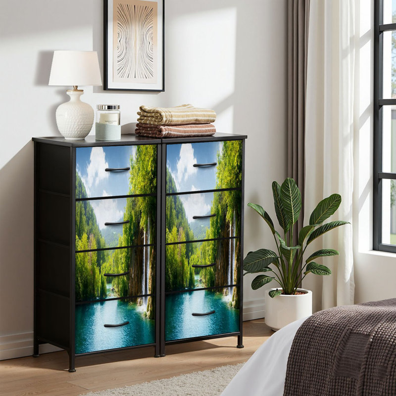 Commode pour commode de chambre à coucher pour garde-robe cascade profonde