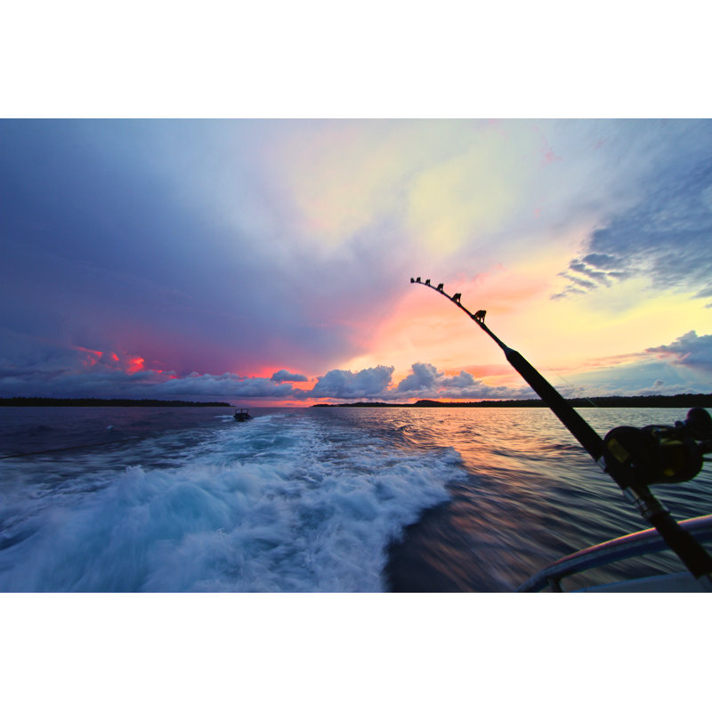 Fishermans Sunset by Richinpit, 12" H x 18" W