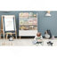 Bibliothèque pour enfants, porte-revues et livres, organisateur de livres, armoire de rangement pour jouets, blanc