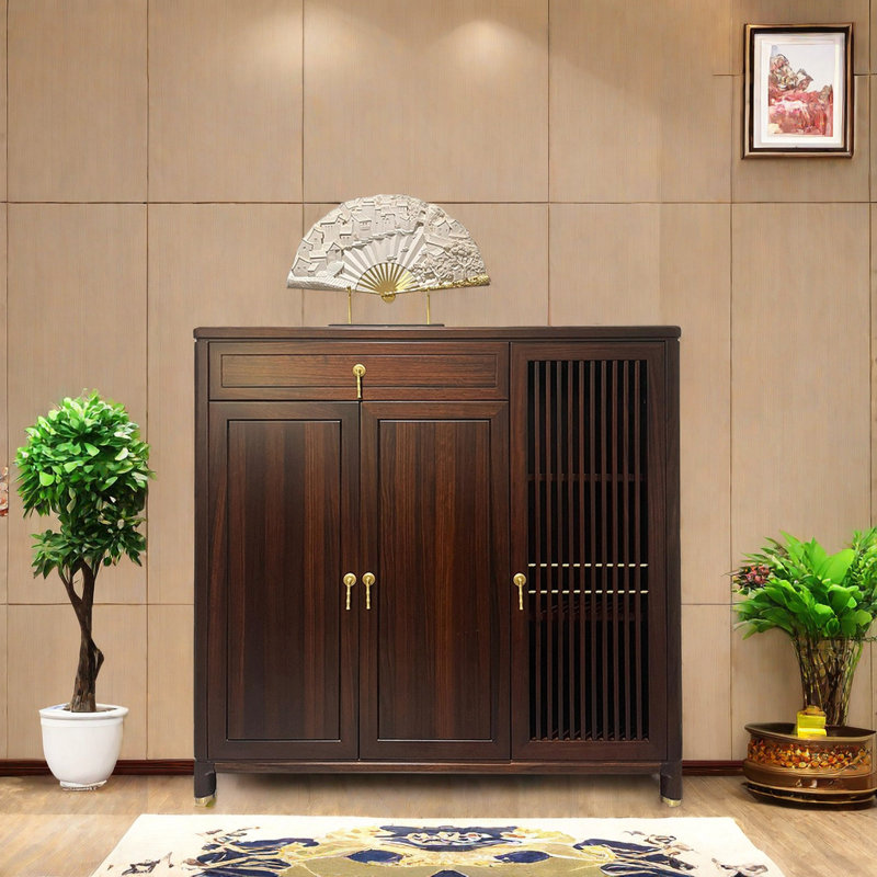 Armoire à chaussures en bois Wujin