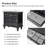 Victoria Traditional 28.37''W 3-Drawer Nightstand with Charging Station and Pull-out Shelf-1228105123