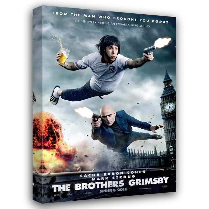 Les Frères Grimsby, H 40 po x l 27 po