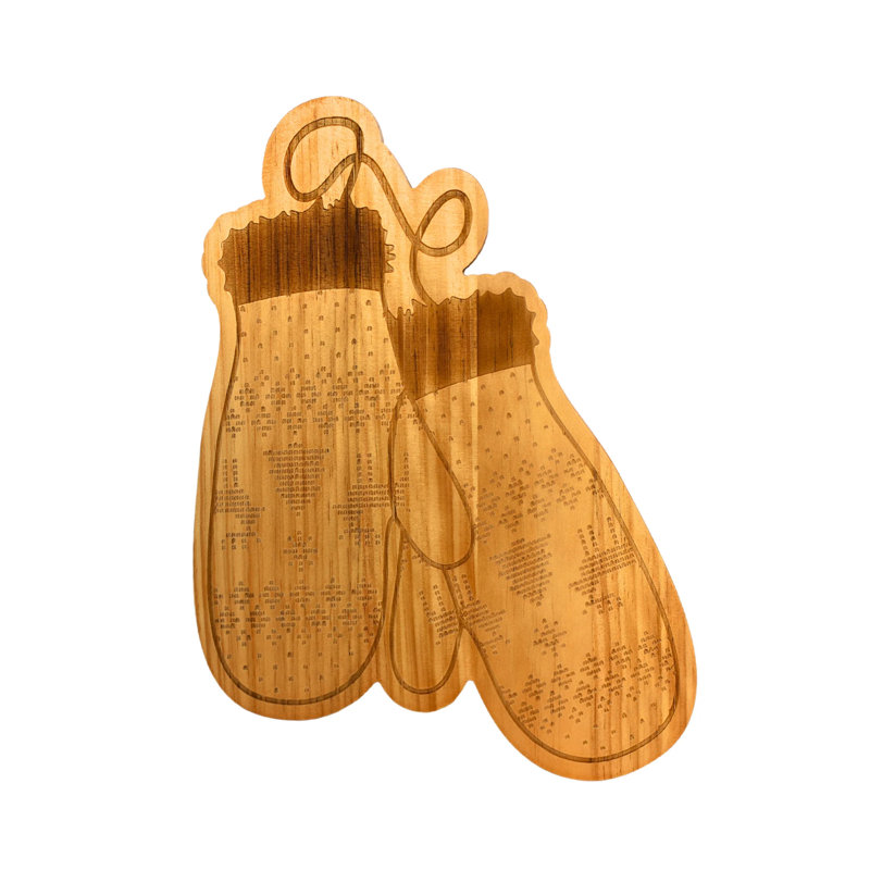 Mittens Wood Board - 11.25" x 15"