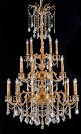 Lustre géométrique unique 25 lumières Tazmin