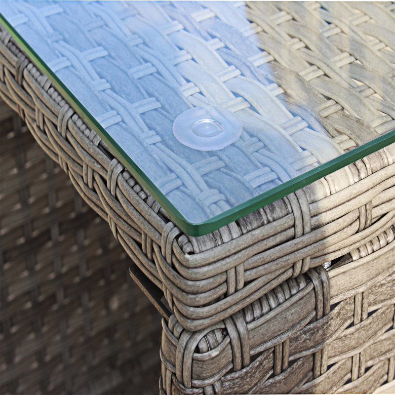 Table basse d'extérieur, Gris