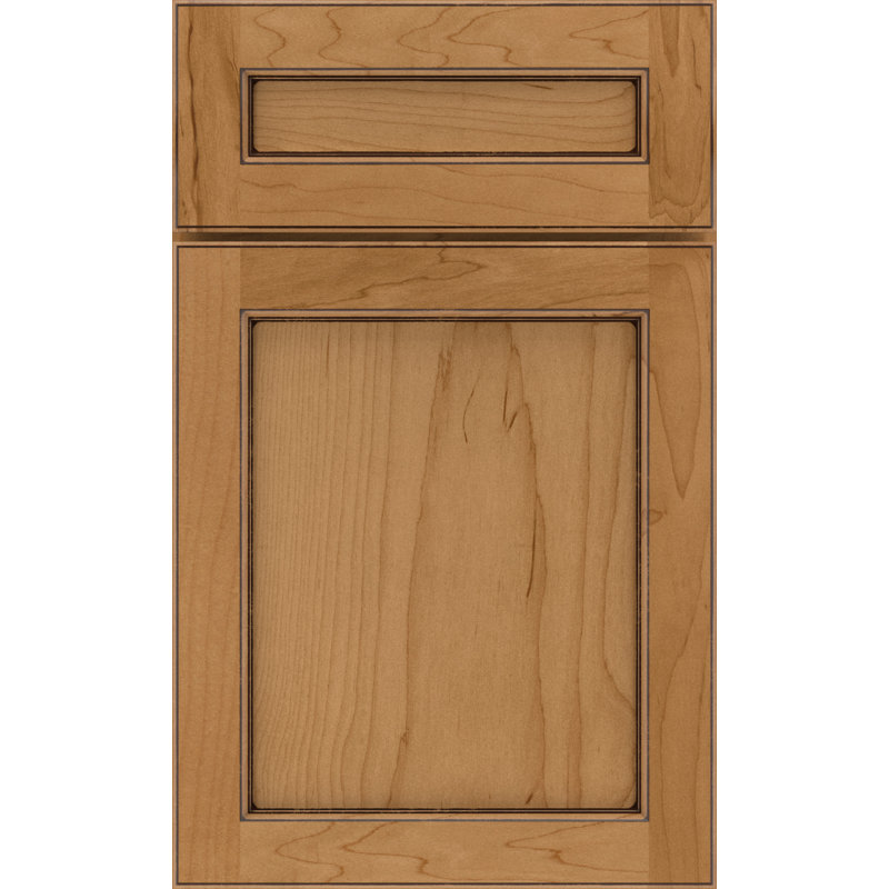 Dwelling Value Carabel Door Sample, Harbor Mist/Stone Glaze, Maple