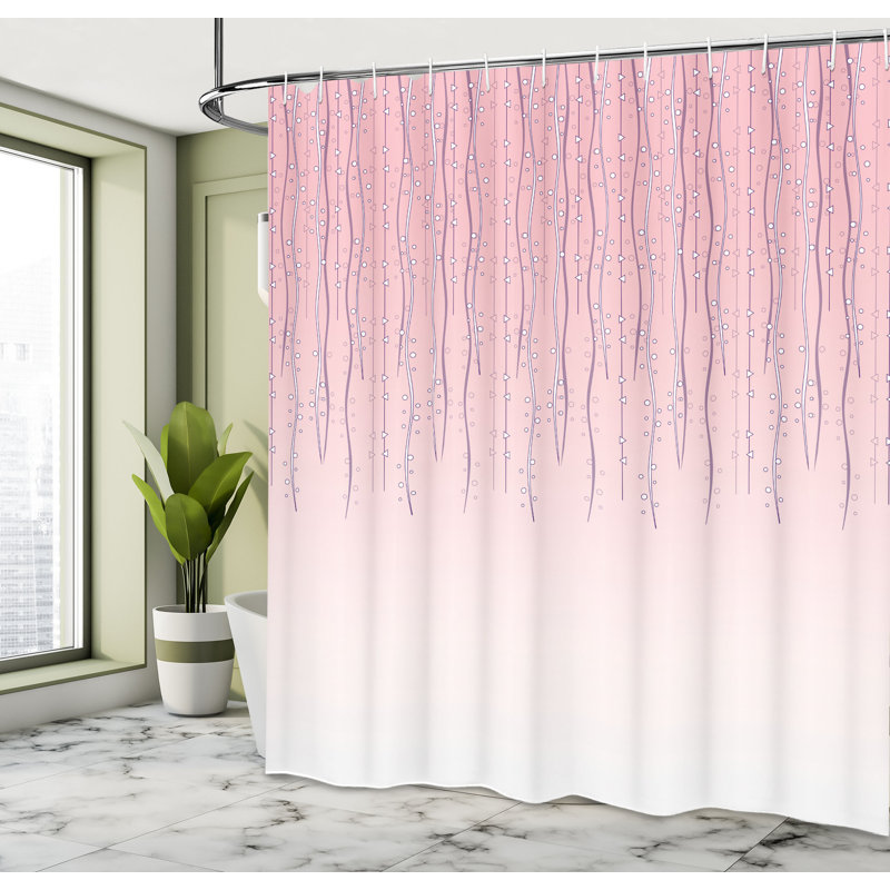 Rideau de douche simple ivy cérémonie Pardee, l 69 po x L 70 po