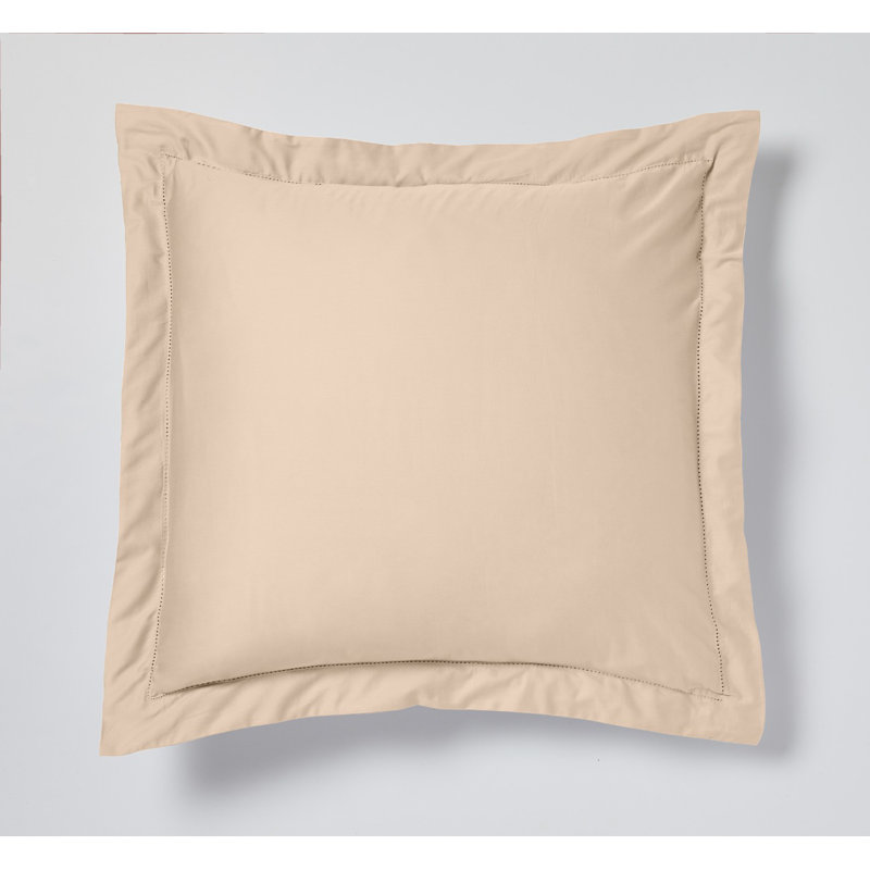 Hazelann Satin Solid Colour Duvet Cover with Pillowcases Included, 240 x 260cm Duvet Cover, Taupe