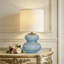 Blue Table Lamp
